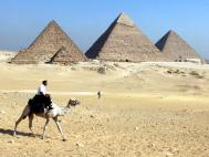 Die Pyramiden von Giseh in Ägypten sind wie ein magisch-mystischer Ort